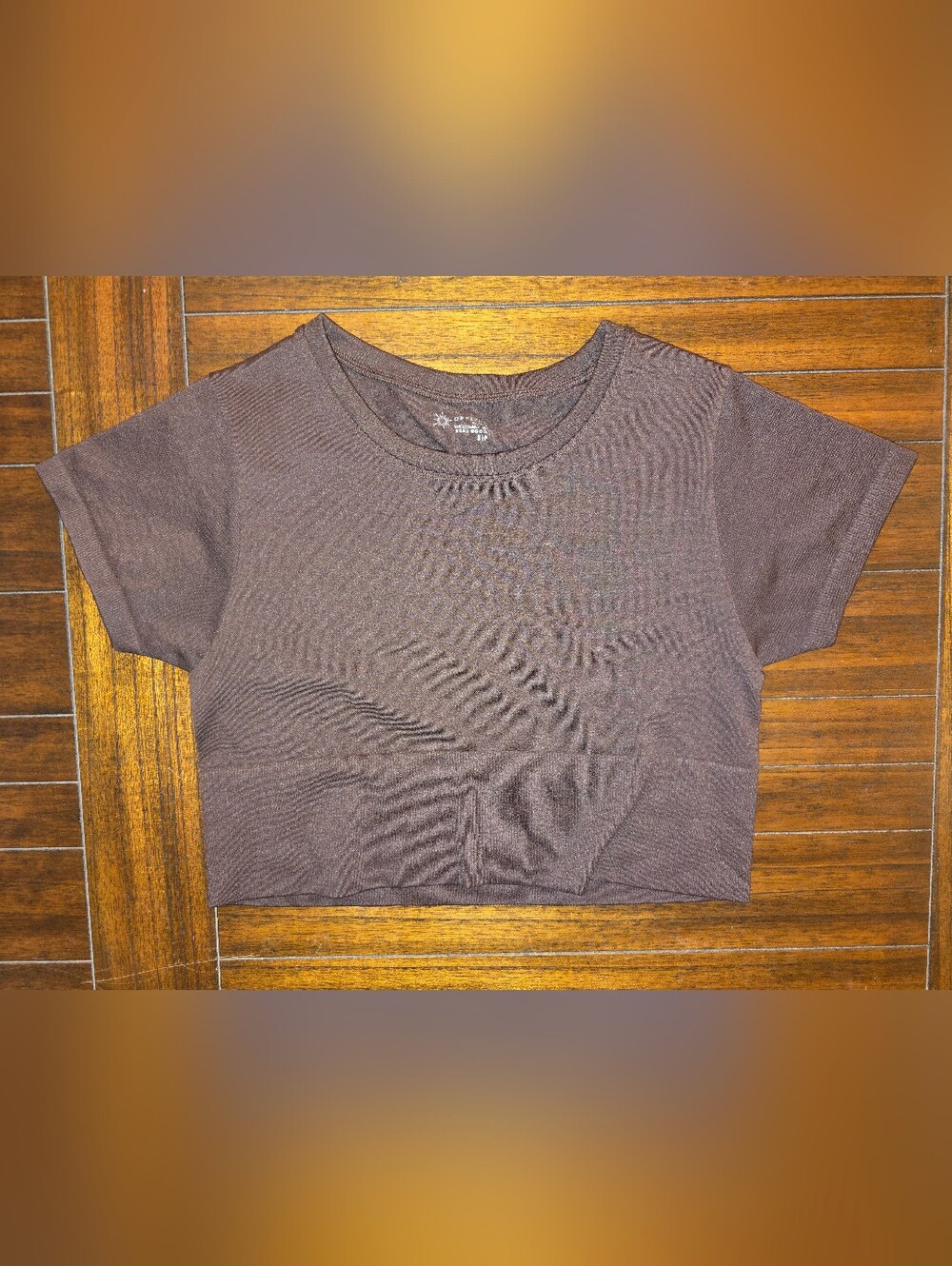 Aerie Ribbed Crop Tee